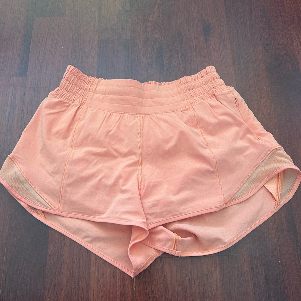 Lululemon Athletica Pink Athletic Shorts Lightweight Moisture-Wicking